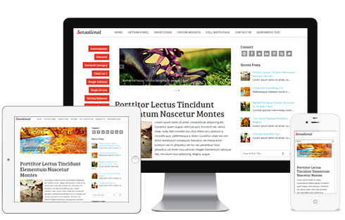 Sensational: Magazine WordPress Theme