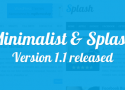 Minimalist and Splash v1.1