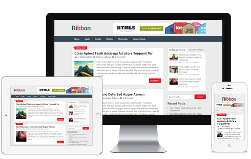 Ribbon WordPress Theme