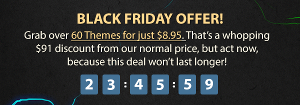 MyThemeShop Black Friday Offer