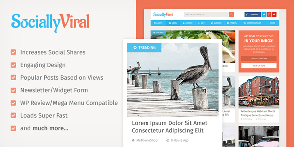 SociallyViral - Viral WordPress BlogTheme @ MyThemeShop