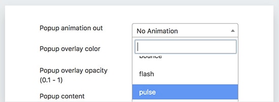 45+ Animation Effects for Popup