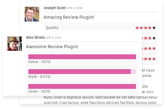 Comment Reviews