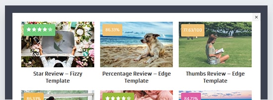 Show Related Reviews in Popup