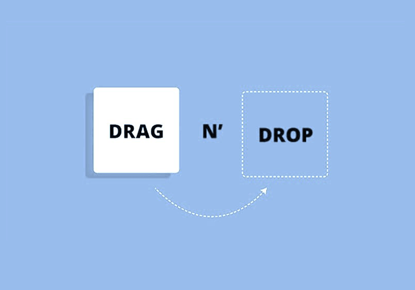 Drag and Drop Homepage Sections