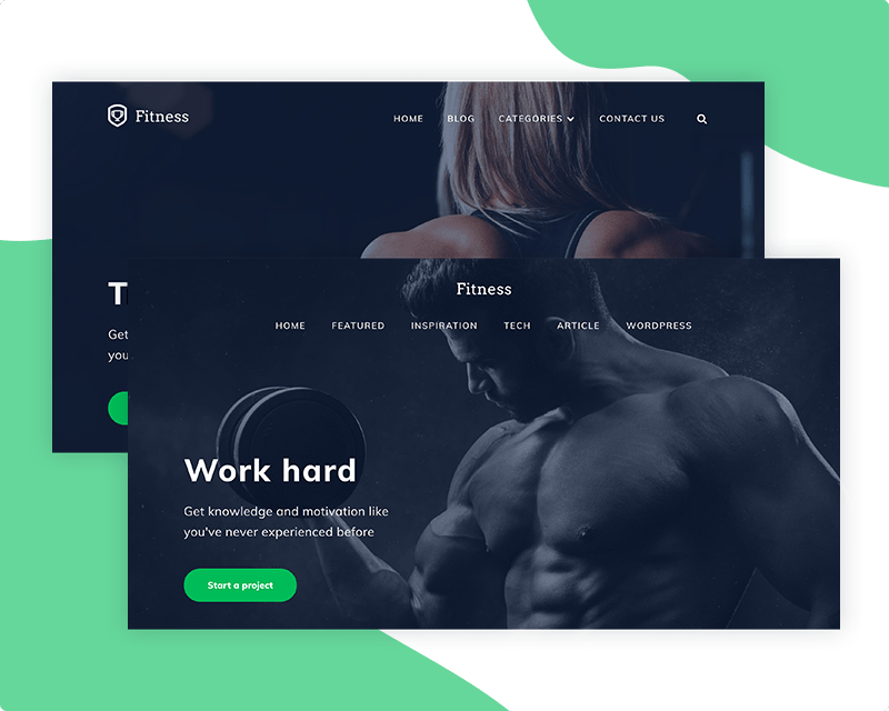 2 Pre Defined Header Layouts