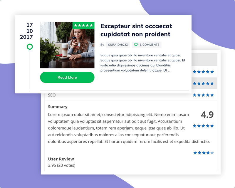 WP Review Compatible
