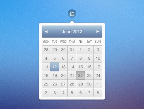 Calendar PSD