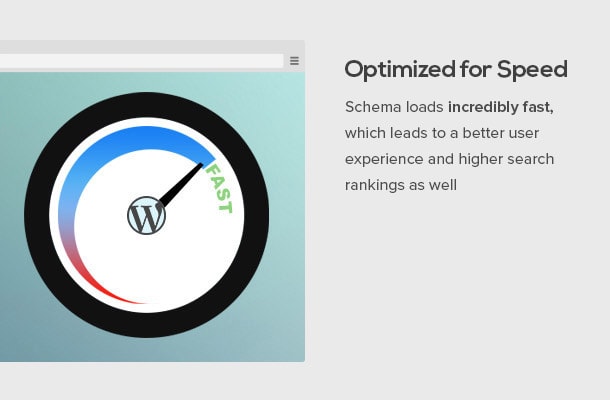 Schema Optimized for Speed