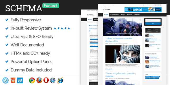 Schema - Fastest WordPress Theme Ever