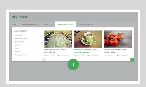 mega menu style 1
