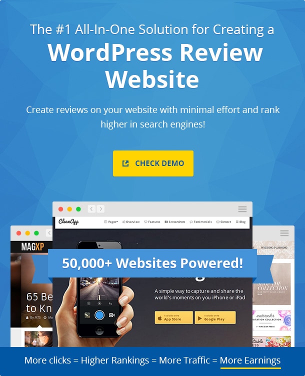 The #1 All-In-One Solution for Creating a WordPress Review Website