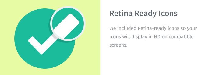 Retina Ready Icons