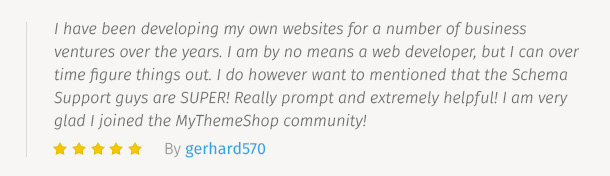 MyThemeShop Testimonial 6