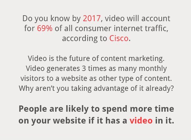 video accounts for maximum traffic