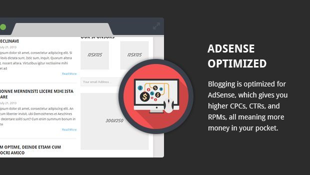 Blogging - Adsense Optimized