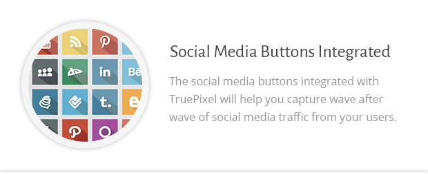 Social Media Buttons Integrated