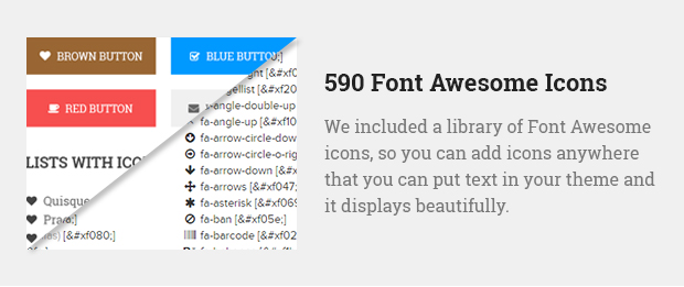 590 Font Awesome Icons