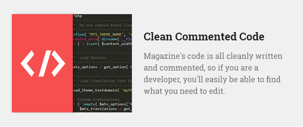 Clean Commented Code