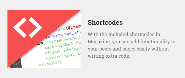 Shortcodes