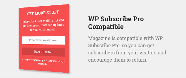 WP Subscribe Pro Compatible