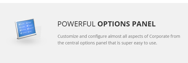 Powerful Options Panel