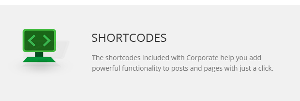 Shortcodes