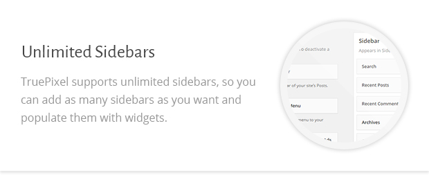 Unlimited Sidebars