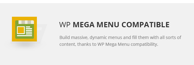 WP Mega Menu Compatible