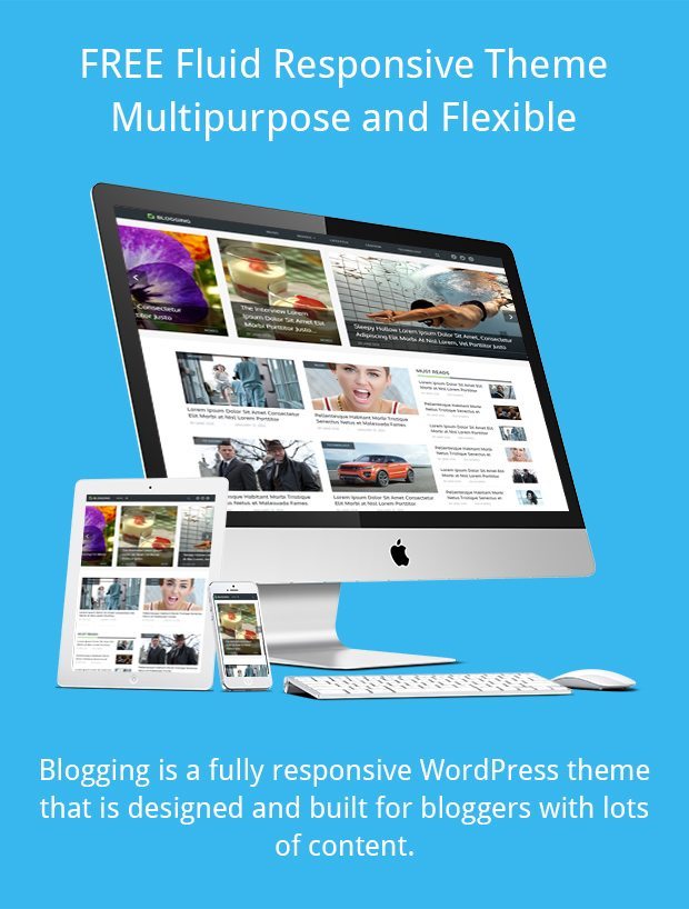 Blogging Responsive WordPress Theme