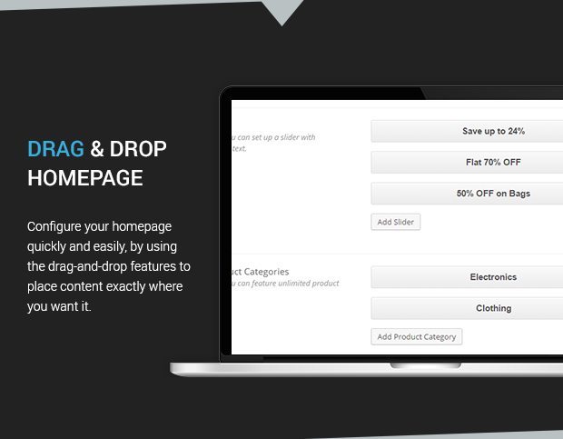 Drag Drop Homepage