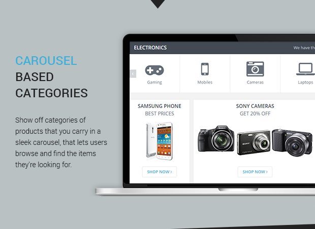 Carousel Based Categories