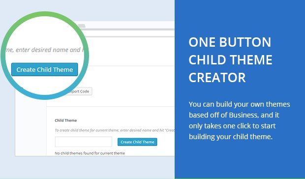 One Button Child Theme Creator