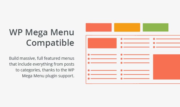 WP Mega Menu Compatible