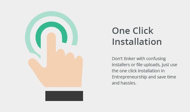 One Click Installation