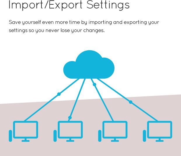 Import Export Settings