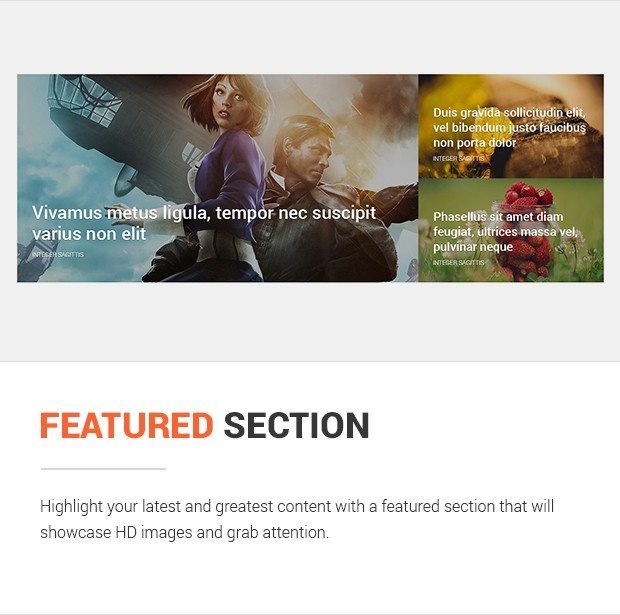 Featured Section