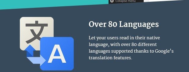 Over 80 Languages