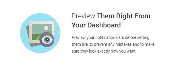 Preview Them Right from your Dashboard