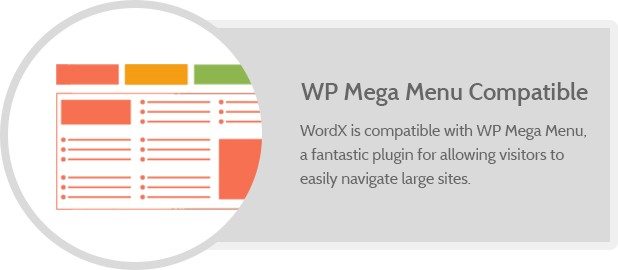 WP Mega Menu Compatible