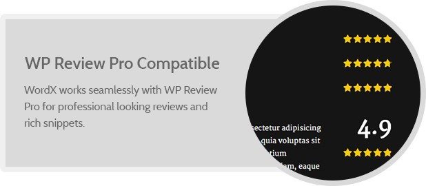 WP Review Pro Compatible