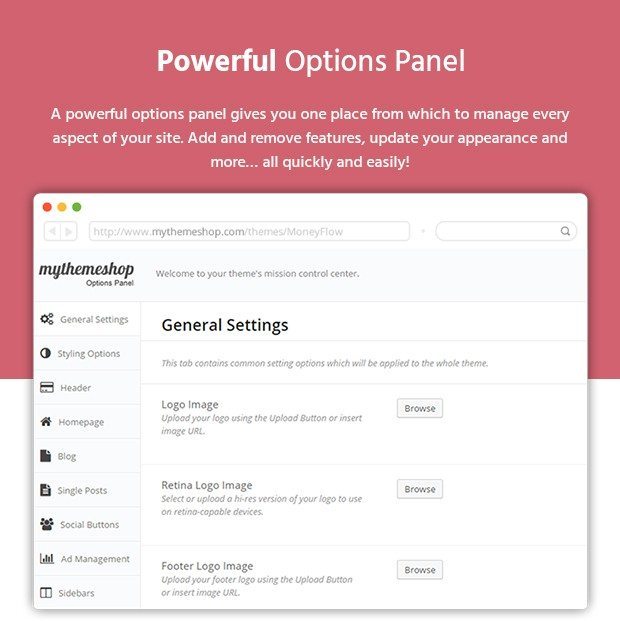 Powerful Options Panel