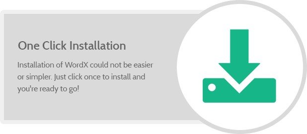 One Click Installation