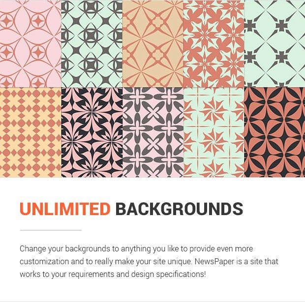 Unlimited Backgrounds
