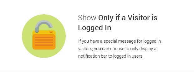 Show Only if a Visitor is Logged in