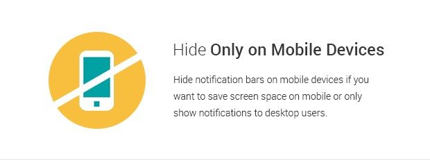 Hide Only on Mobile Devices