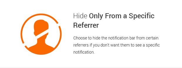 Hide Only to a Specific Referre