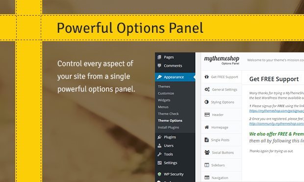 Powerful Options Panel