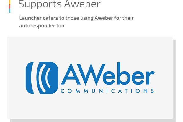 Supports Aweber