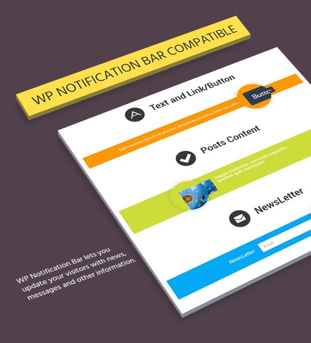 WP Notification Bar Compatible